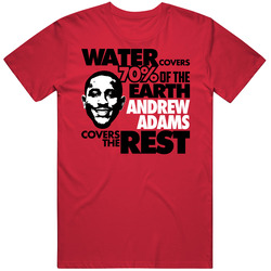 Andrew Adams Covers The Rest Football Fan T Shirt