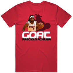 Precious Achiuwa Goat Greatest Of All Time Basketball Fan T Shirt