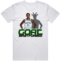 Bryn Forbes Goat Greatest Of All Time Basketball Player Fan T Shirt