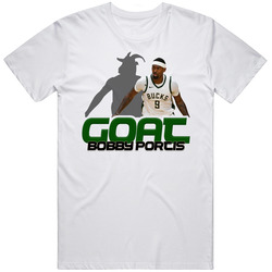 Bobby Portis Goat Greatest Of All Time Basketball Player Fan T Shirt