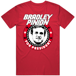 Bradley Pinion For President Football Fan T Shirt