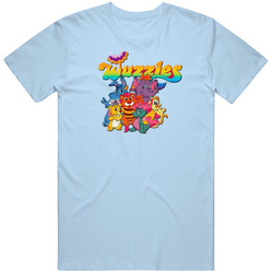 Wuzzles Cute Kids Retro Tv Show Animals Distressed T Shirt