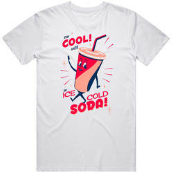 Stay Cool With An Ice Cold Soda Vintage Retro T Shirt