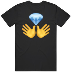 Diamond Handa Emoji Symbol T Shirt