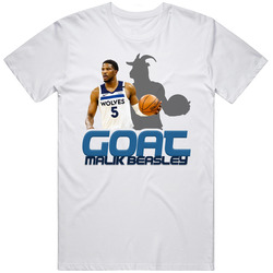 Malik Beasley Goat Greatest Of All Time Basketball Player Fan T Shirt