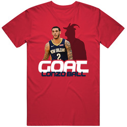 Lonzo Ball Goat Greatest Of All Time Basketball Player Fan T Shirt
