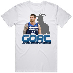 Juancho Hernangomez Goat Greatest Of All Time Basketball Player Fan T 
