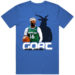 James Johnson Basketball Fan Goat T Shirt