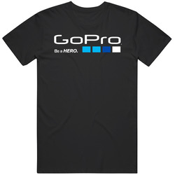 Go Pro Be A Hero Logo T Shirt