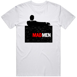 Mad Men Tv Show Logo Series Fan T Shirt