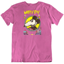 Mickey Rat Comic Book Puke Retro Distressed Funny Vintage T Shirt