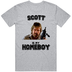 Scott Mccoy Is My Homeboy The Delta Force Movie Fan Character T Shirt