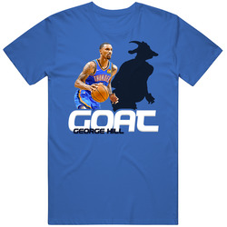 George Hill Basketball Fan Goat T Shirt