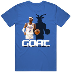 Shai Gilgeous-alexander Basketball Fan Goat T Shirt