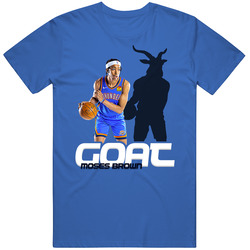 Moses Brown Basketball Fan Goat T Shirt
