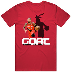 Damian Lillard Basketball Fan Goat T Shirt