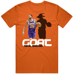 Mikal Bridges Basketball Fan Goat T Shirt