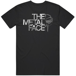 The Metal Face Mf Doom Video Game Funny Parody T Shirt