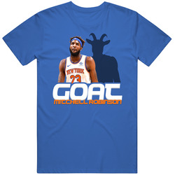 Mitchell Robinson Goat Greatest Of All Time Basketball Player Fan T Sh