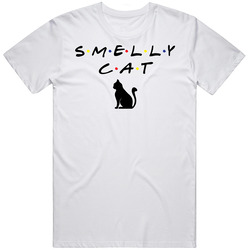 Smelly Cat Fuuny Friends Tv Show Parody T Shirt