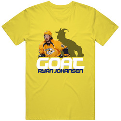 Ryan Johansen Goat Greatest Of All Time Hockey Player Fan T Shirt