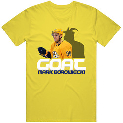 Mark Borowiecki Goat Greatest Of All Time Hockey Player Fan T Shirt