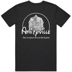 Amityville The Scariest Place On Earth Worn Look T Shirt