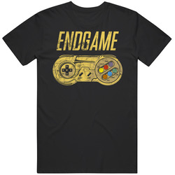 Endgame Thanos Snap Infinity Stones Gems Controller Worn Look T Shirt