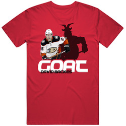 David Backes Hockey Fan Goat T Shirt
