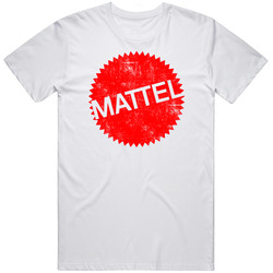 Mattel Company Toy Shop Barbie Distressed Logo T Shirt