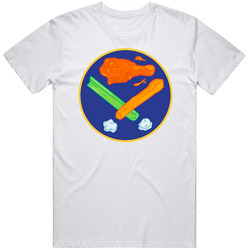 Buffalo Hockey Chicken Wing Celery And Carrots Parody Funny T Shirt