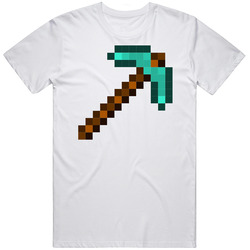 Minecraft Pickaxe Gamer Fan T Shirt