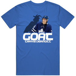 Travis Dermott Goat Greatest Of All Time Hockey Player Fan T Shirt