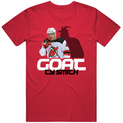 Ty Smith Goat Greatest Of All Time Hockey Player Fan T Shirt