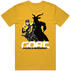 Patrice Bergeron Hockey Fan Goat T Shirt