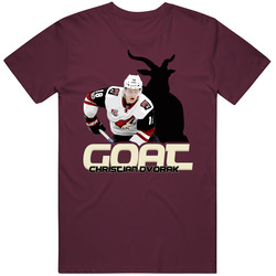 Christian Dvorak Hockey Fan Goat T Shirt