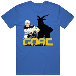 Henri Jokiharju Hockey Fan Goat T Shirt