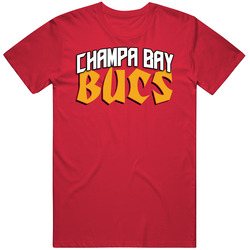 Champa Bay Football Fan T Shirt