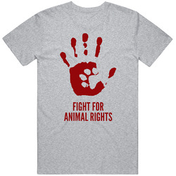 Fight For Animal Rights Vegan Lover T Shirt