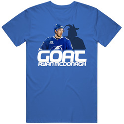 Ryan Mcdonagh Goat Greatest Of All Time Hockey Player Fan T Shirt