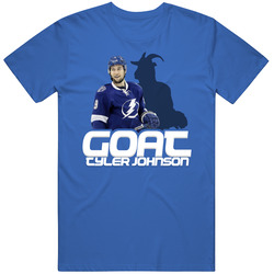 Tyler Johnson Goat Greatest Of All Time Hockey Player Fan T Shirt