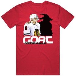 Dominik Kubalik Hockey Fan Goat T Shirt