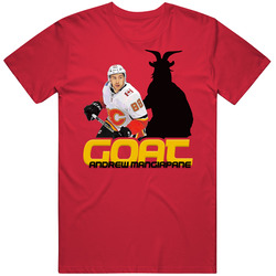 Andrew Mangiapane Hockey Fan Goat T Shirt