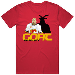 Milan Lucic Hockey Fan Goat T Shirt