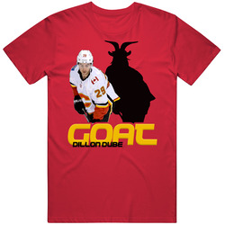 Dillon Dube Hockey Fan Goat T Shirt