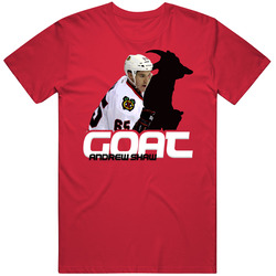 Andrew Shaw Hockey Fan Goat T Shirt