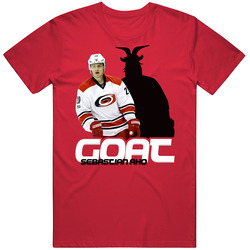 Sebastian Aho Hockey Fan Goat T Shirt