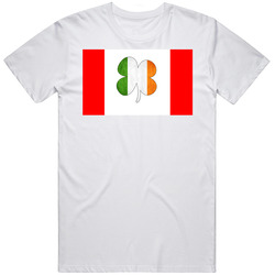 Irish Canadian Canada Flag Ireland Proud St Patricks Day T Shirt