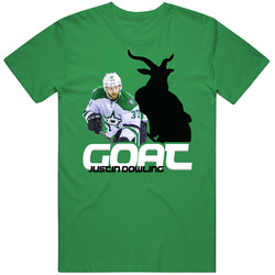 Justin Dowling Hockey Fan Goat T Shirt