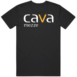 Cava Mezze Popular Baltimore Restaurant Food T Shirt